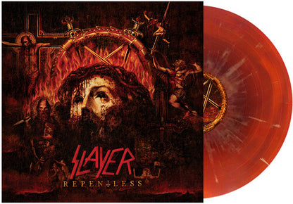 Slayer - Repentless (edición limitada, remolino de sangre de buey y naranja con salpicaduras de mostaza) [Vinilo]