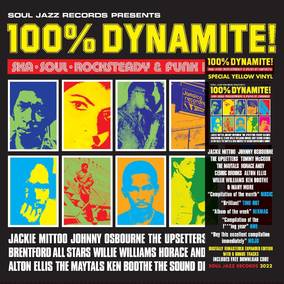 Soul Jazz Records presenta: ¡100% DINAMITA! Ska, Soul, Rocksteady y Funk en Jamaica (VINILO AMARILLO) (RSD 23/04/2022) [Vinilo]