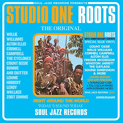 Soul Jazz Records presenta - STUDIO ONE ROOTS (Vinilo azul cielo) [Vinilo]