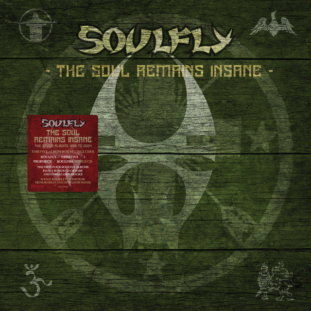 The Soul Remains Insane: The Studio Albums 1998 to 2004 [CD]