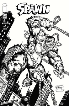 Spawn #319 1:5 Todd Mcfarlane BW Variant (06/30/2021) Image