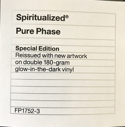 Spiritualized - Pure Phase (Brilla en la oscuridad, IEX) [Vinilo]