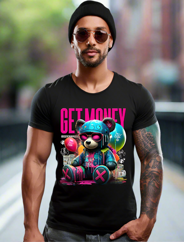 Teddy Get Money Art T-Shirts | GM Trademark