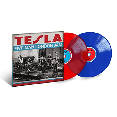 Tesla - Five Man London Jam [Clear Red/Clear Blue 2 LP] [Vinyl]