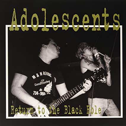 The Adolescents - Return To The Black Hole [Vinyl] - Paladin Vinyl