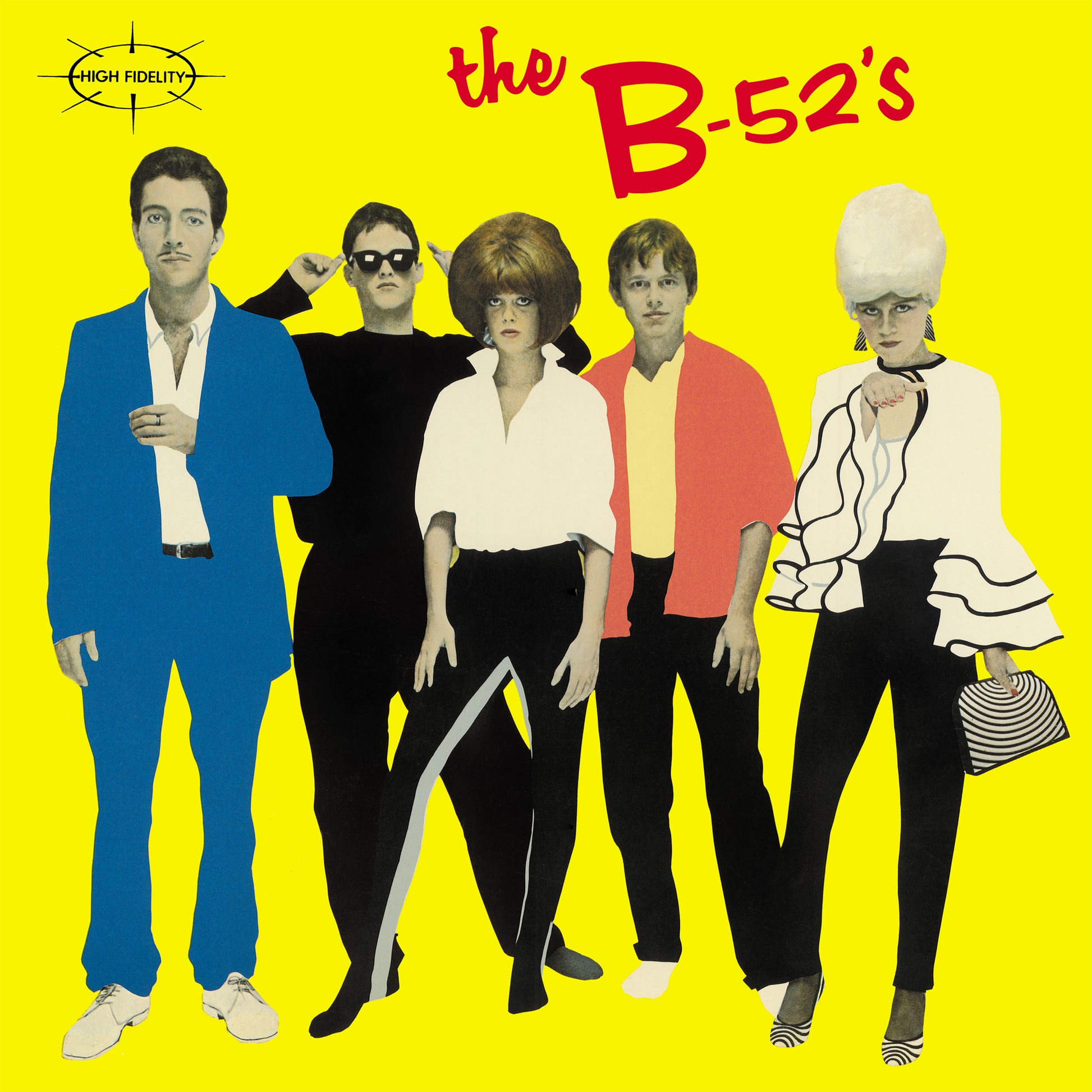 The B-52’s (Clear w/ Red Splatter) (Rocktober Exclusive) [Vinyl] - Paladin Vinyl
