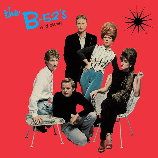 The B-52's - Wild Planet (Vinilo transparente con salpicaduras azules) (Exclusivo de Rocktober) [Vinilo]