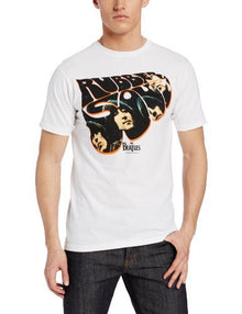 The Beatles Men'S The Beatles Rubber Soul T-Shirt, White, Large [T-Shirt]