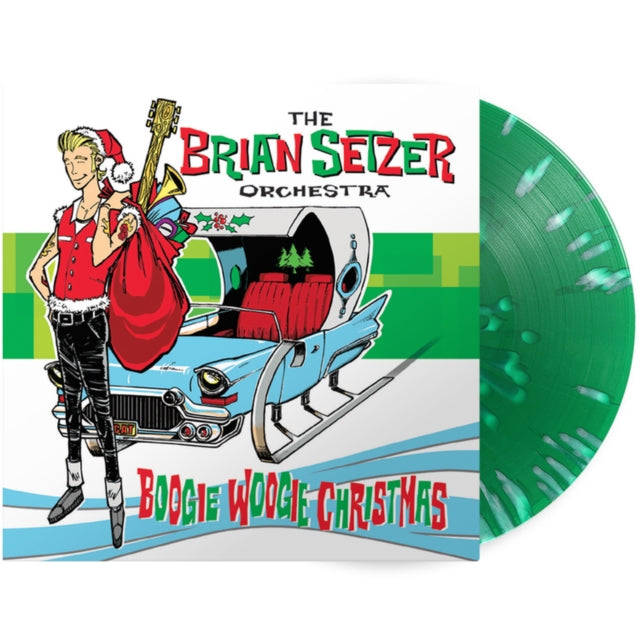 Boogie Woogie Christmas (Green Splatter vinyl) IMPORT [Vinyl] - Paladin Vinyl