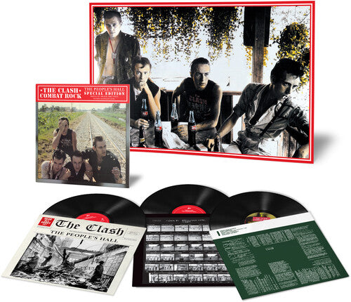 The Clash - Combat Rock + The People's Hall (Edición especial) (Bonus Tracks, vinilo de 180 gramos, edición especial) (3 LP) [Vinilo]