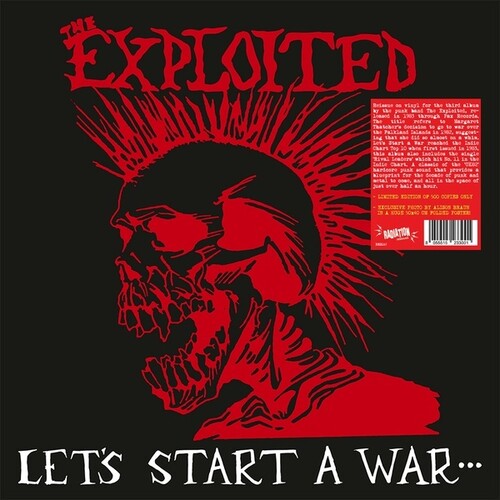 The Exploited - Let's Start A War... Said Maggie One Day (Limited Edition) [Vinyl]