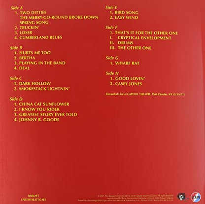 The Grateful Dead - Three from the Vault (Gatefold , Remastered, IEX, 4 LP) [Vinyl] - Paladin Vinyl