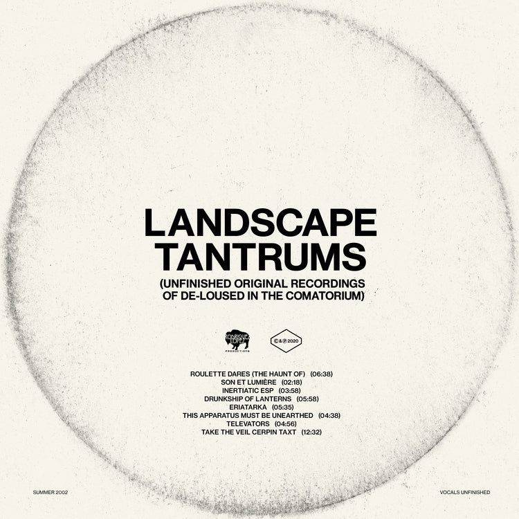 Landscape Tantrums - Unfinished Original Recordings Of De-Loused In The Comatorium (Glow In The Dark Vinyl) [Vinyl] - Paladin Vinyl
