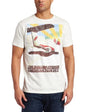 The Rolling Stones Men'S The Rolling Stones 1972 Plane Tour T-Shirt, White, Large [T-Shirt]