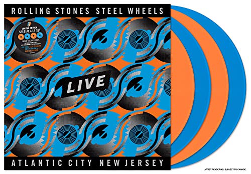 The Rolling Stones - Steel Wheels Live (Live From Atlantic City, NJ, 1989) [4LP [Tangerine/Sky Blue] [Vinyl]