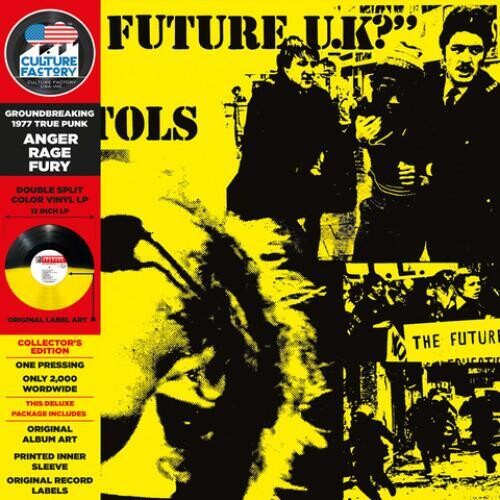 The Sex Pistols - No Future UK (Indie Exclusive) (Yellow & Black Vinyl) [Vinyl]