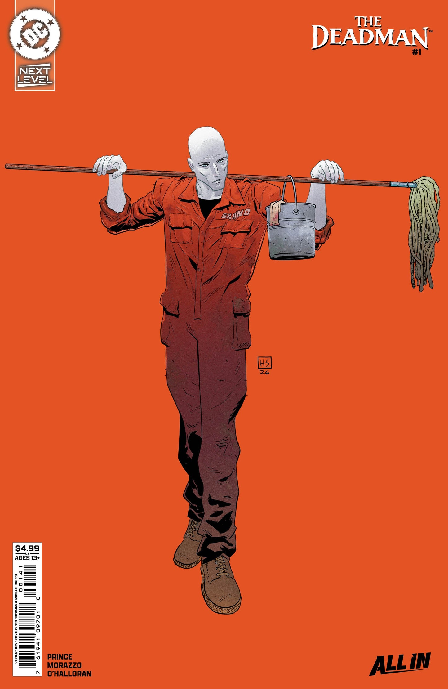 Deadman #1 (Of 6) D Hayden Sherman Next Level Variant (06/03/2026) Dc