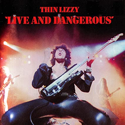 Thin Lizzy - Live And Dangerous (180 Gram Vinyl, Clear Vinyl, Red, Audiophile, Limited Edition) (2 Lp's) [Vinyl]