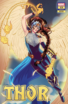 Thor #13 Ernanda Souza Variant Valkyrie GGA (03/17/2021) Marvel