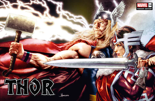 Thor #14 Jay Anacleto Trade Variant Sif (04/14/2021) Marvel