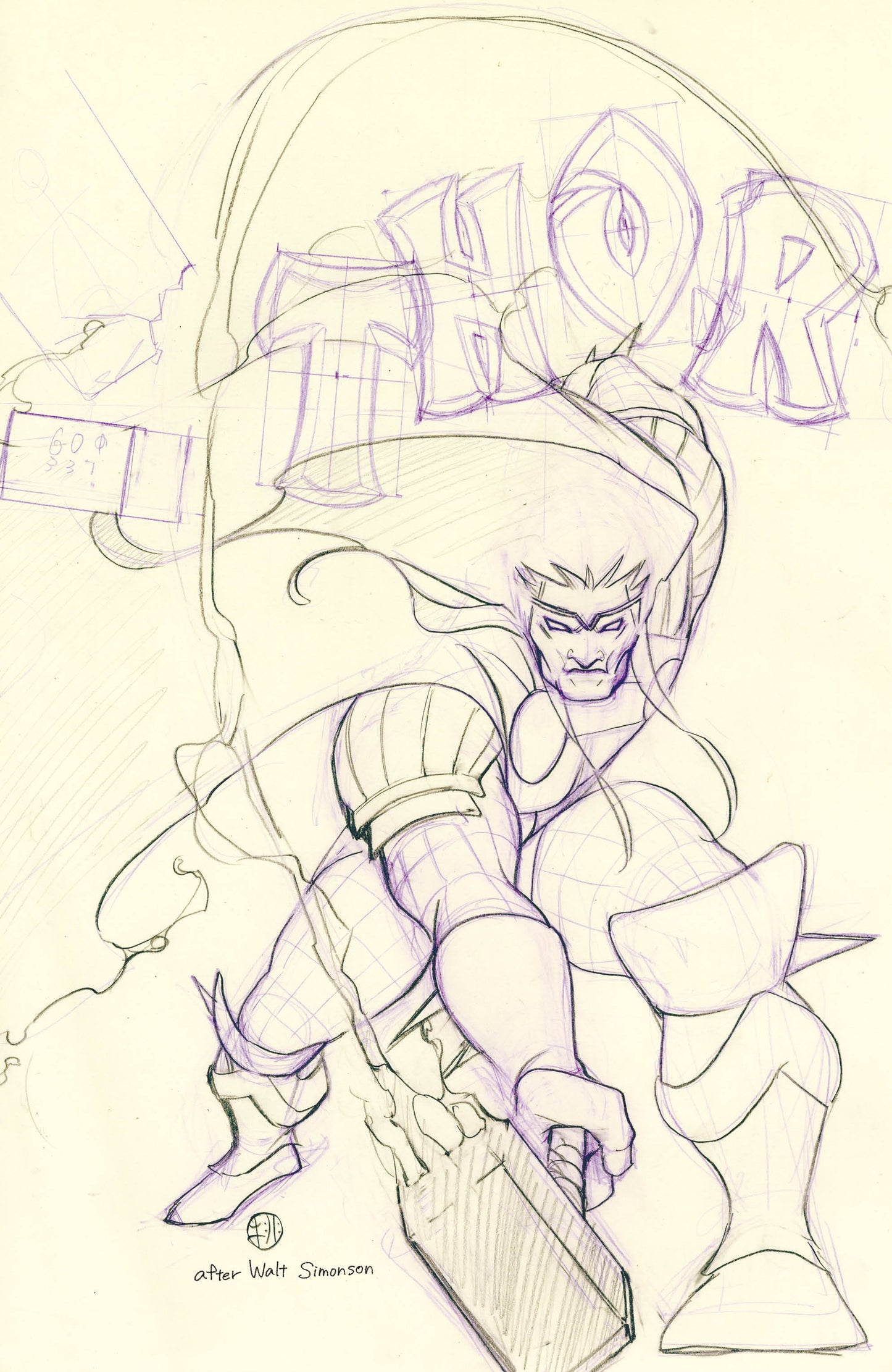 Thor #6 Peach Momoko Mighty Thor 337 Homage Sketch Trade Black Winter Variant (08/19/2020) Marvel