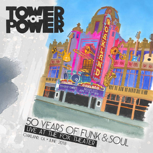 Towers Of Power - 50 Years Of Funk & Soul: Live At The Fox Theater - Oakland, CA - June 2018 (3LP) [Vinyl]