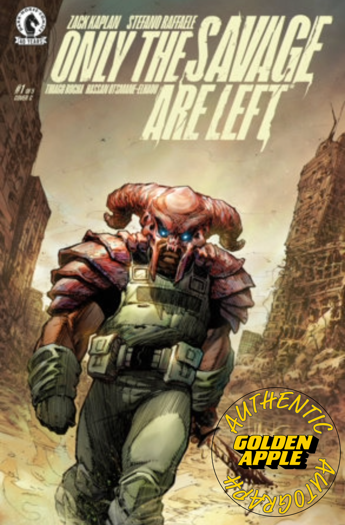 Only The Savage Are Left #1 C Todd Beats SIGNED Zack Kaplan (06/03/2026) Dark Horse