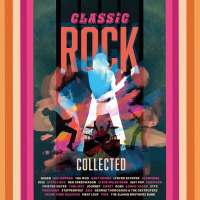 Classic Rock Collected (Colored Vinyl, Gold, 180 Gram Vinyl, Limited Edition) (2 Lp's) [Vinyl] - Paladin Vinyl