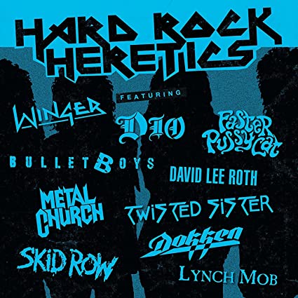 Various Artists - Hard Rock Heretics (Limited Edition, Red/Black Vinyl) [Import] [Vinyl]