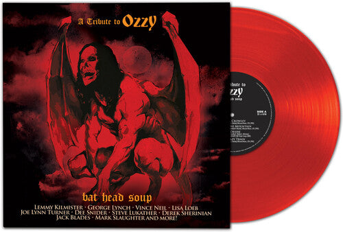 Bat Head Soup - A Tribute To Ozzy (Colored Vinyl, Red, Limited Edition) [Vinyl] - Paladin Vinyl