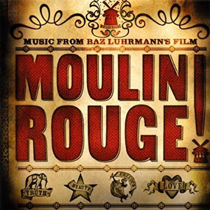 Moulin Rouge (Original Soundtrack) (Limited Edition, Red & Clear Vinyl) (2 Lp's) [Vinyl] - Paladin Vinyl