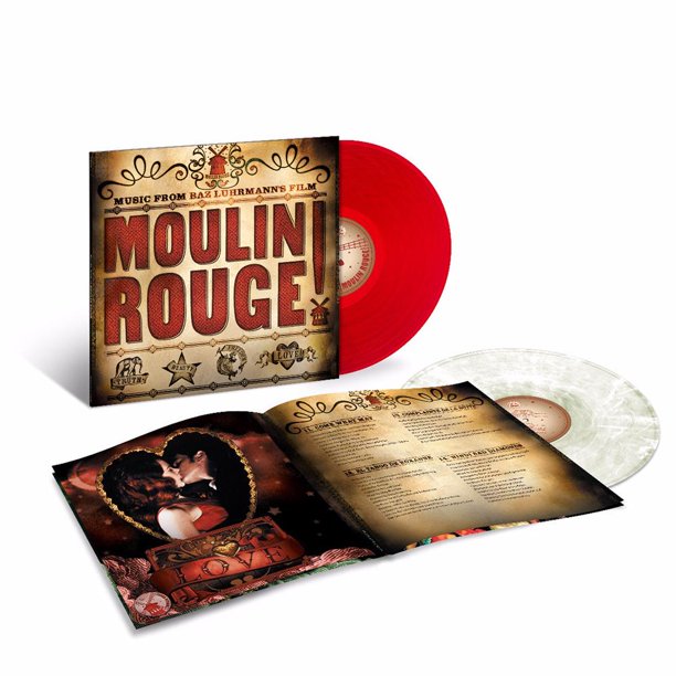 Moulin Rouge (Original Soundtrack) (Limited Edition, Red & Clear Vinyl) (2 Lp's) [Vinyl] - Paladin Vinyl
