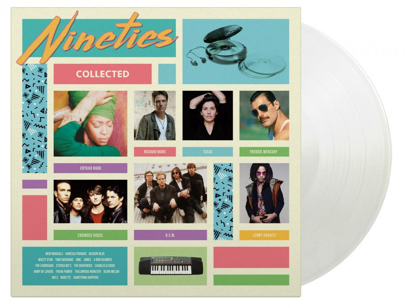 Nineties Collected / Various [Limited 180-Gram Crystal Clear Colored Vinyl] [Import] (2 Lp's) [Vinyl] - Paladin Vinyl