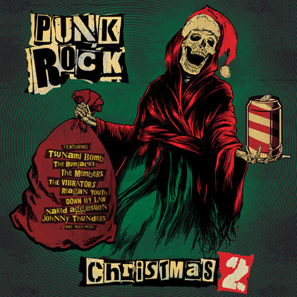 Punk Rock Christmas 2 (Colored Vinyl, Green, Limited Edition) [Vinyl] - Paladin Vinyl