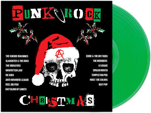 Varios artistas - Punk Rock Christmas (vinilo verde) (vinilo de color, verde, edición limitada) [Vinilo]