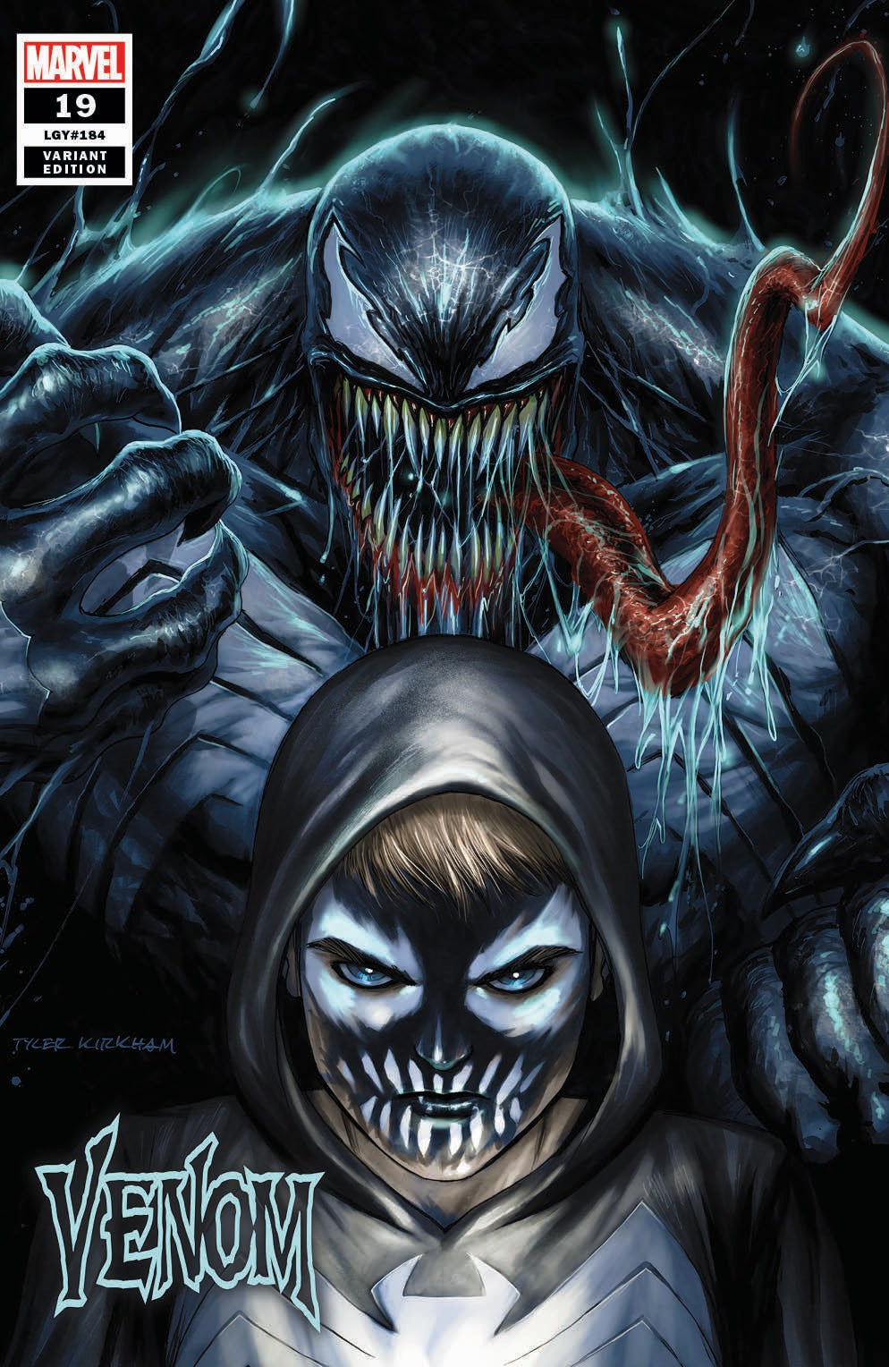 VENOM #19 Tyler Kirkham Dylan Brock Variant Trade + Virgin Options AC (10/30/2019) Marvel