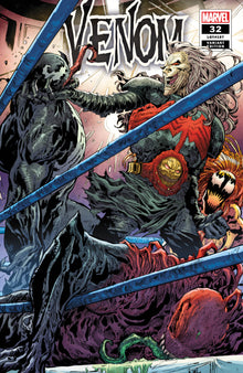 Venom #32 Ken Lashley Knull Wrestling Variant KIB (01/06/2021) Marvel Trad + Virgin Set