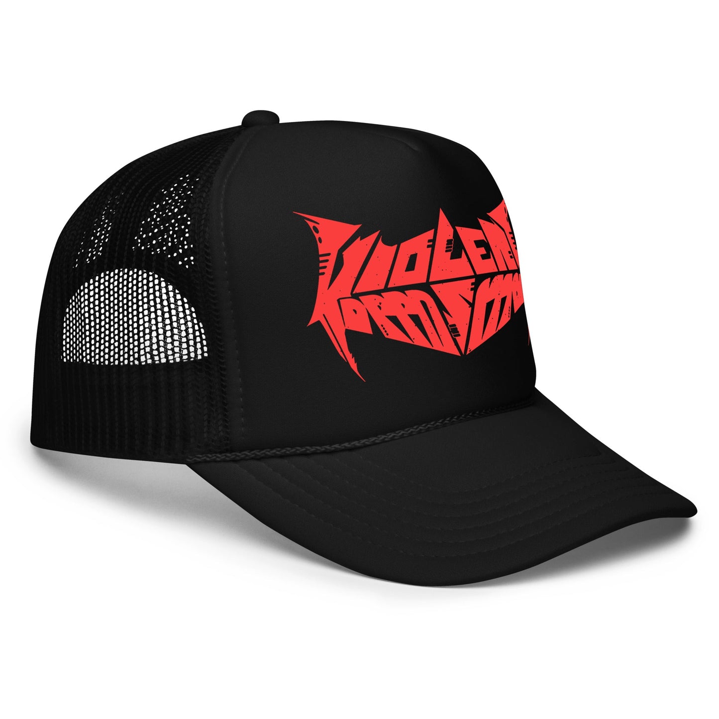 VIOLENT OPPOSITION - Logo Trucker Hat
