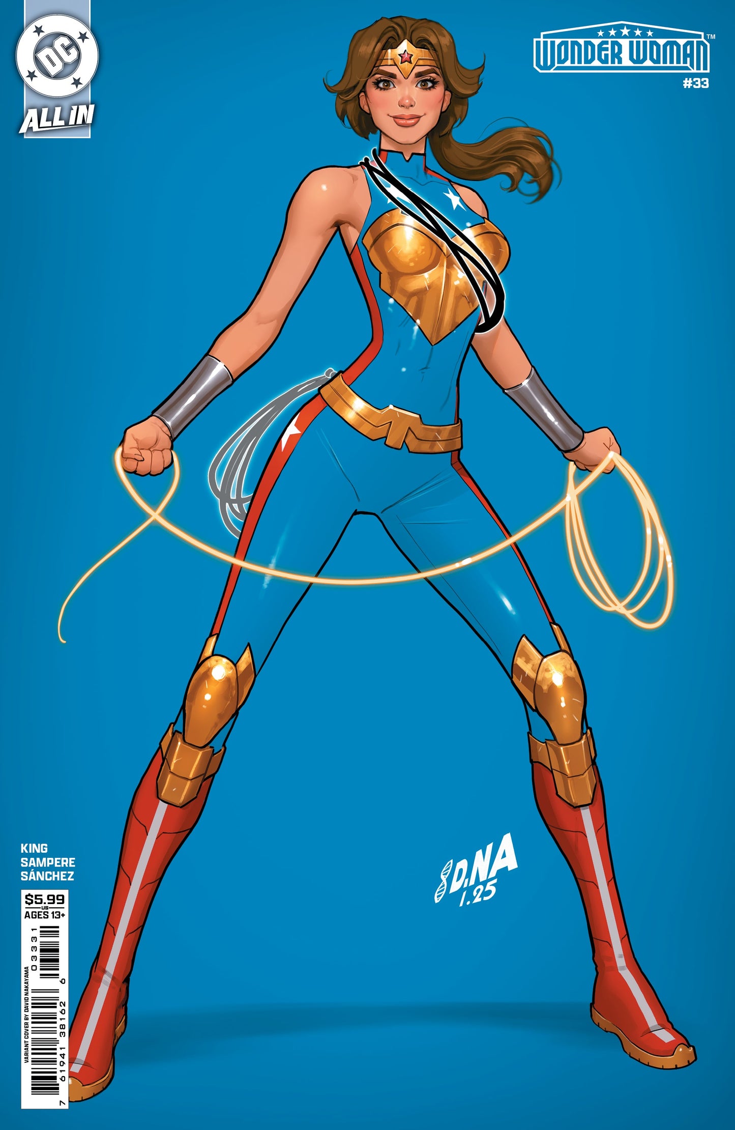 Wonder Woman #33 C David Nakayama Variant (05/20/2026) Dc