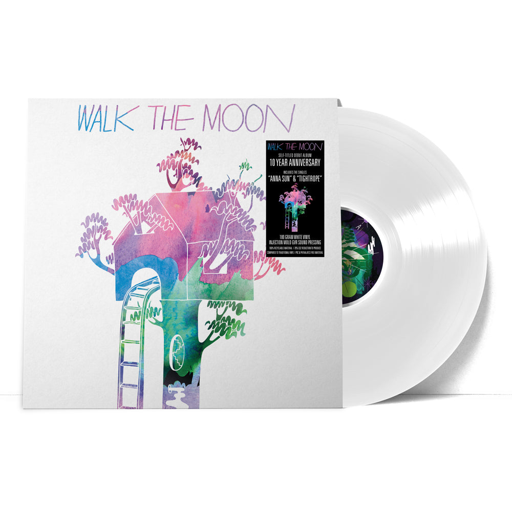 Walk The Moon (10th Anniversary Edition) (180 Gram Opaque White | 100% Recyclable GVR Sound Injection Mold Pressing) (D2C Exclusive) [Vinyl] - Paladin Vinyl