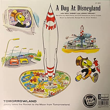 Walt Disney - A Day At Disneyland with Walt Disney and Jiminy Cricket (2 Lp's) [Vinyl]