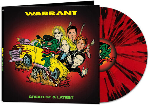 Warrant - Greatest & Latest (Ltd. Edition, Red & Black Splatter Vinyl) [Vinyl]