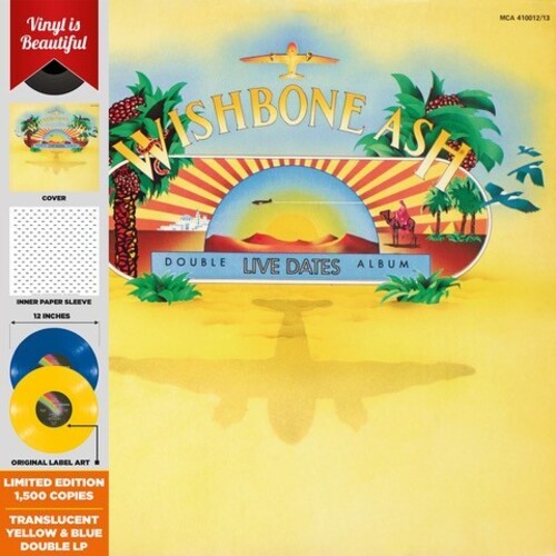 Wishbone Ash - Live Dates (Yellow, Blue, Gatefold LP Jacket, Limited Edition) [Vinyl]