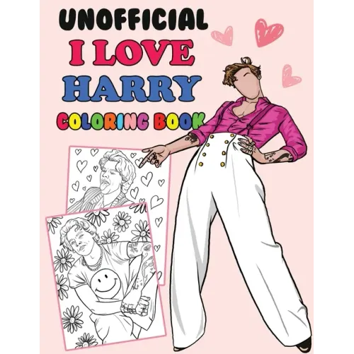 Unofficial I Love Harry Coloring Book: Harry S Fan Gift Coloring Book
