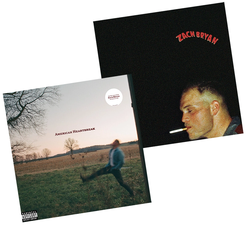 Zach Bryan Last Two (Best Two) Albums Bundle Vinyl - Paladin Vinyl