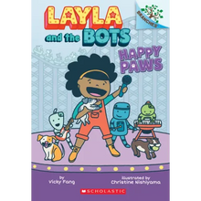 Happy Paws: A Branches Book (Layla and the Bots #1): Volume 1