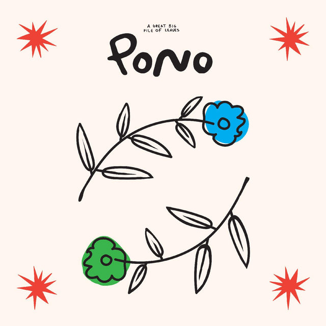 Una gran pila de hojas - Pono (VINILO MARMOLADO BLANCO, VERDE Y AZUL DE EDICIÓN LIMITADA) [Vinilo]