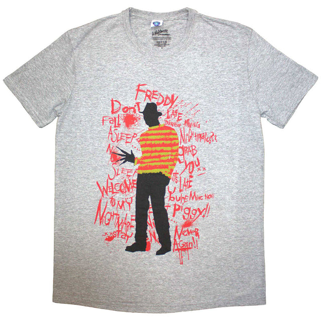 A Nightmare on Elm Street - Freddy Scribble Font [T-Shirt]