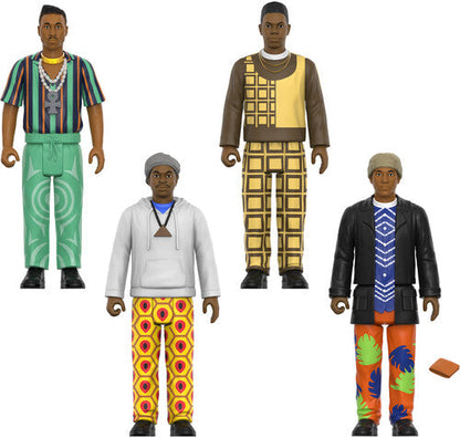 Super7 - A Tribe Called Quest - ReAction Figures Wv1 - People's Instinctive Travels and the Paths of Rhythm 4-Pack (Large Item, Action Figure) [Action Figure]