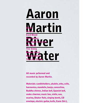 AARON MARTIN - River Water [CD]